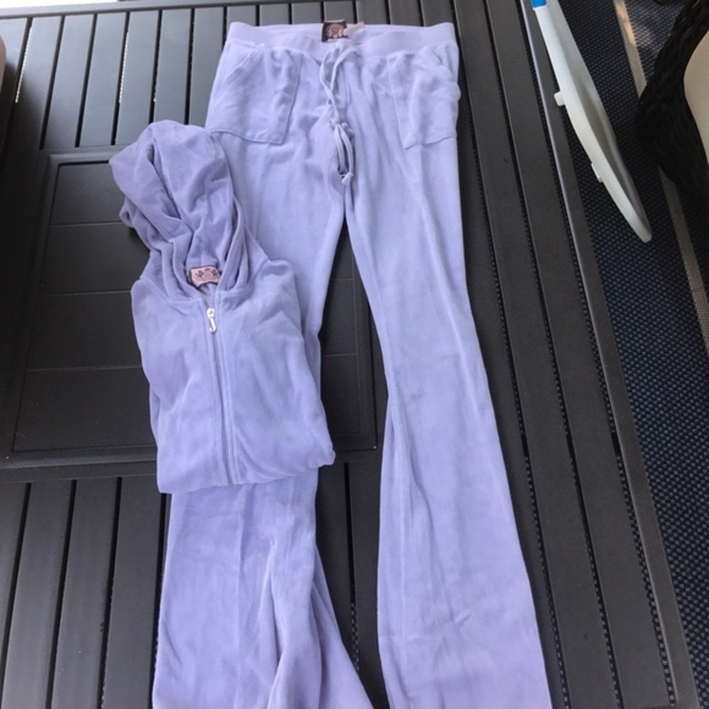 Juicy couture velour sweatsuit